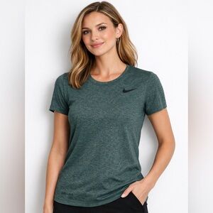 Nike Dri-FIT Green Short Sleeve Athletic Tee small